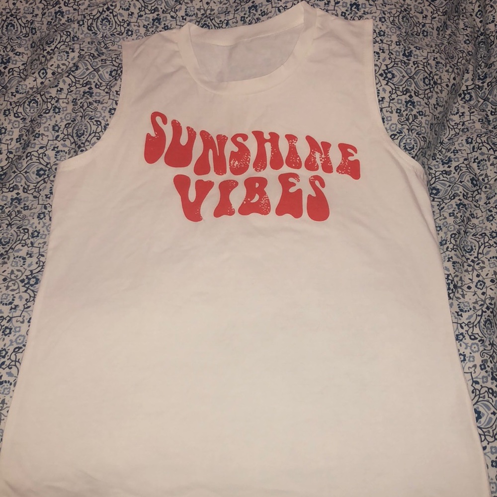 Sunshine Vibes Tee Shirt NWOT